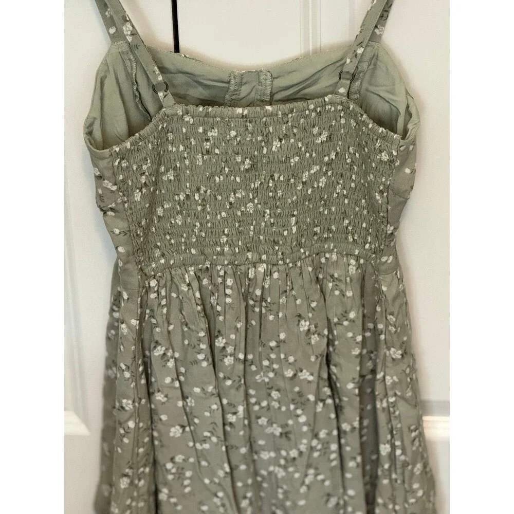 Hollister Co., Women’s Green Sleeveless Dress, Size XS Clothing (NEW WITH TAGS) - Picture 4 of 12